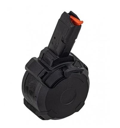 Magpul PMAG D-50 GL9-PCC Drum Magazine AR-9 Glock-compatible PCCs 9mm 50 Rounds